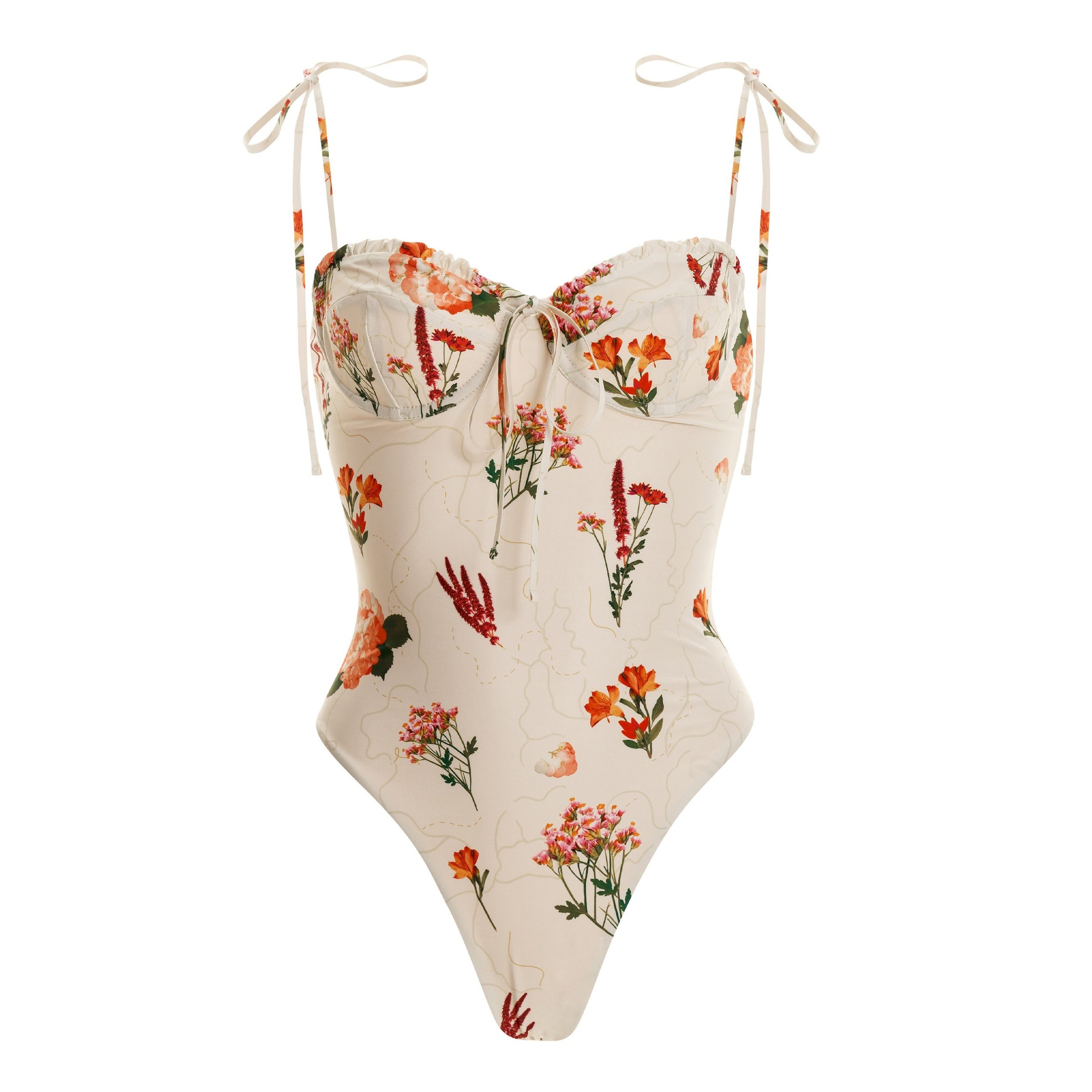 Agua Bendita - 花漾連身泳衣