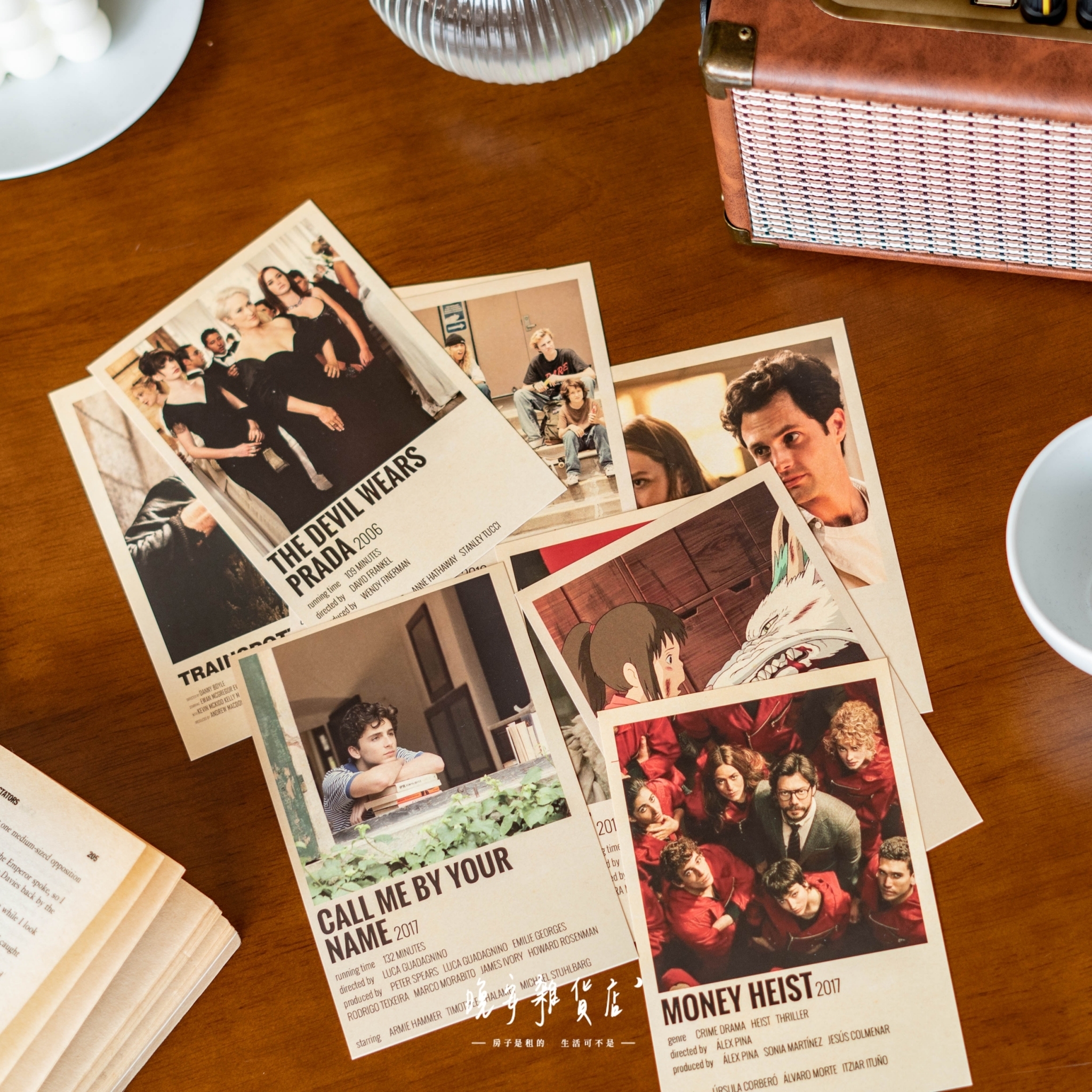 【50張】經典影集裝飾小卡