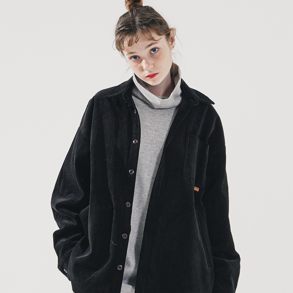 <預購> 韓國WV PROJECT 高磅燈芯絨襯衫外套