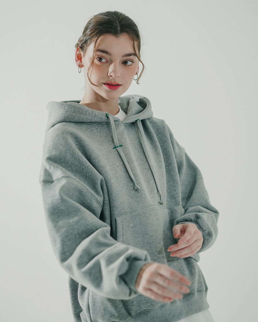 <預購> 韓國WV PROJECT 電繡招牌小LOGO刷毛帽T