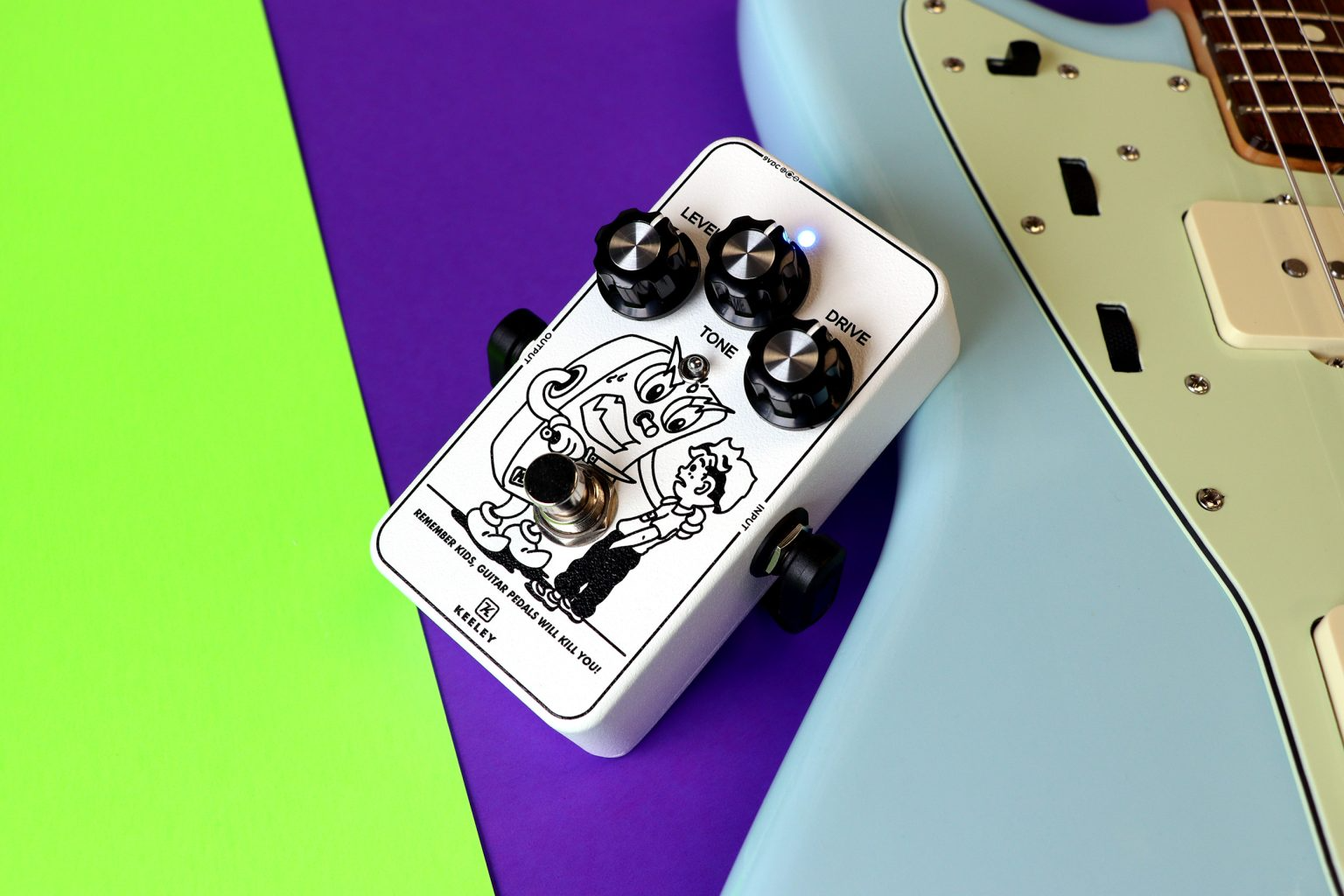Keeley Keeley Super Phat Mod PWKY Custom Shop Edition Overdrive 限量搶劫版 破音 效果器 第 2 張圖片｜三峽吉他 / Bass