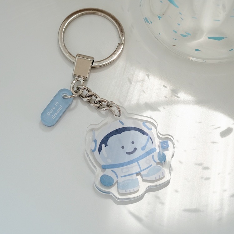 太空人喜寶 壓克力吊飾 40mm