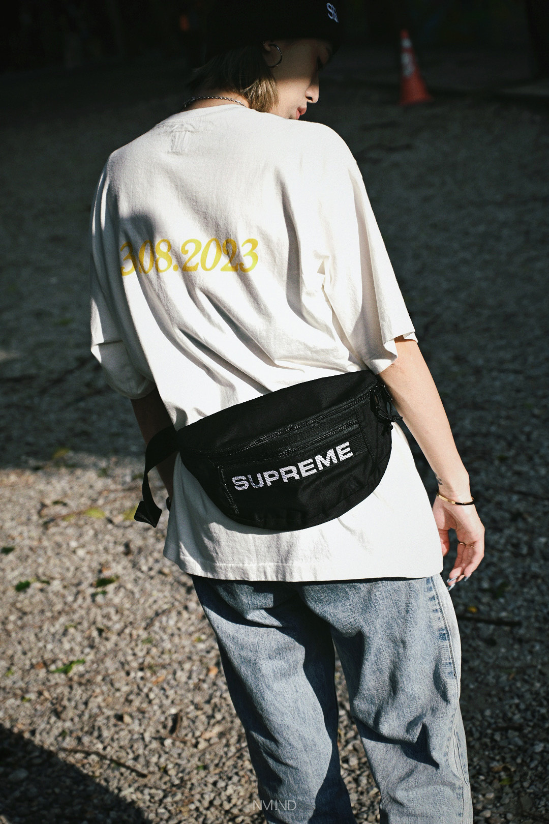 Supreme 23Ss Field Waist Bag Black