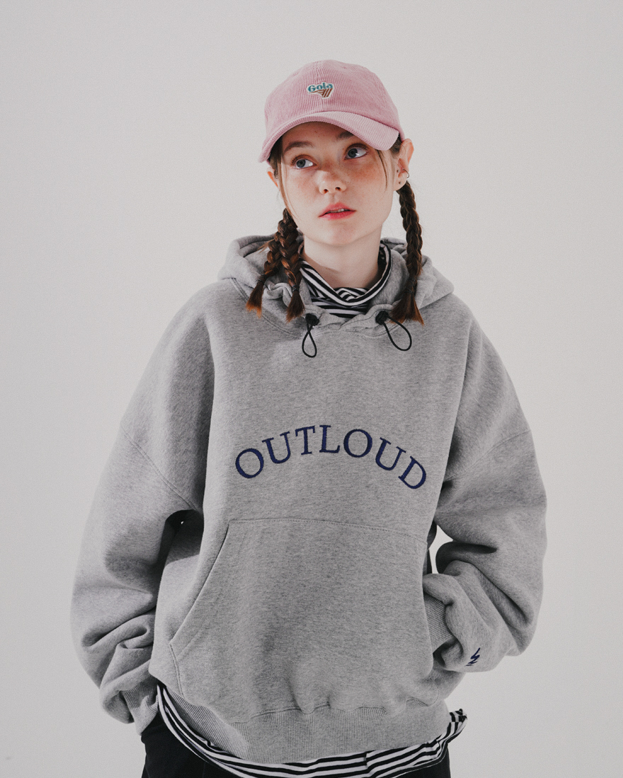 <預購> 韓國WV PROJECT電繡OUTLOUD刷毛帽T