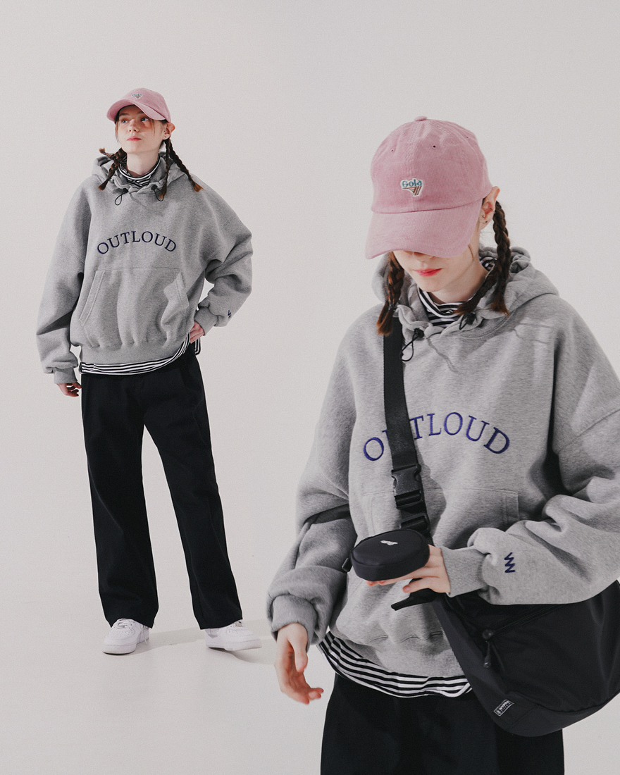 <預購> 韓國WV PROJECT電繡OUTLOUD刷毛帽T