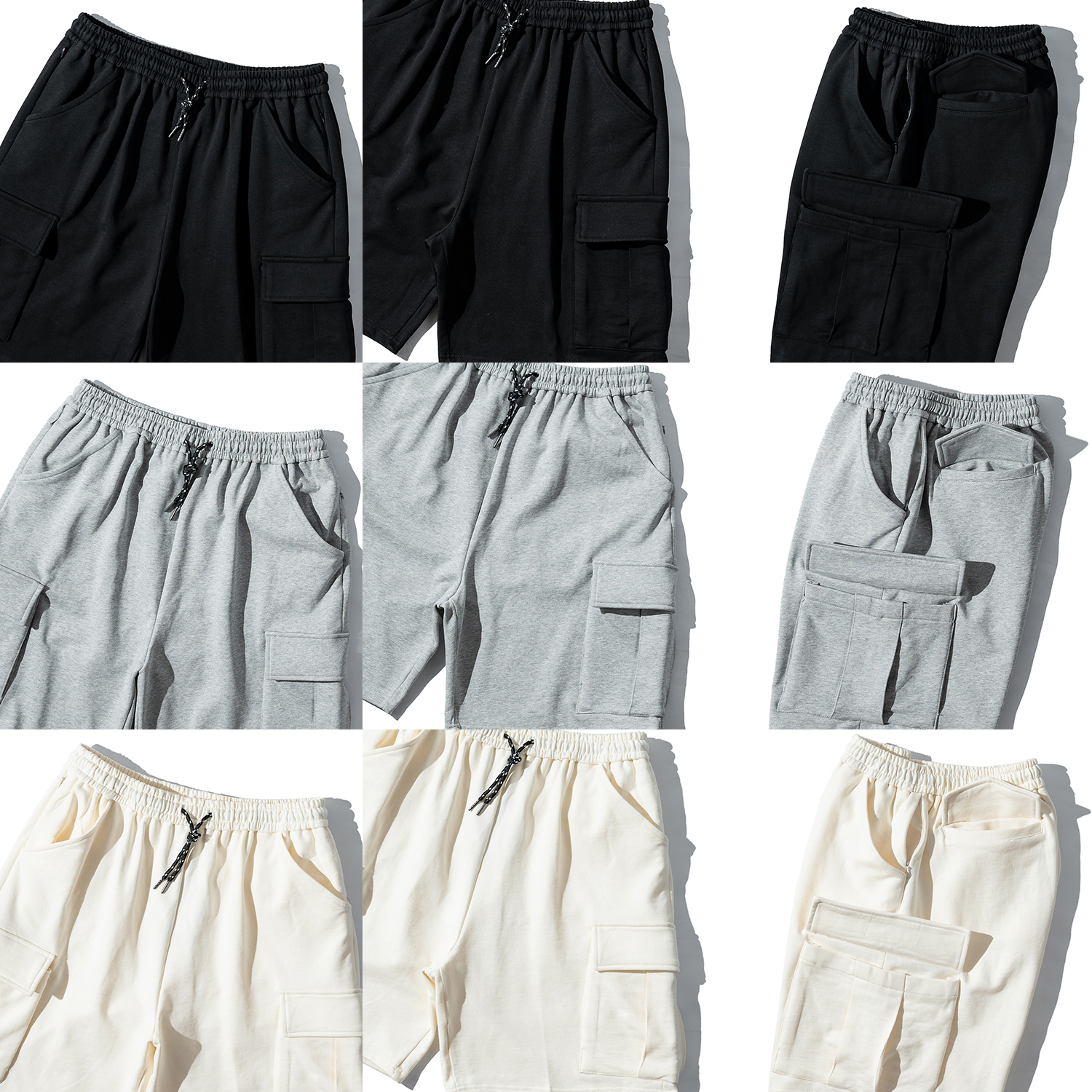 AGILITY Cargo Sweat Shorts 六口袋 短棉褲 [P9S]
