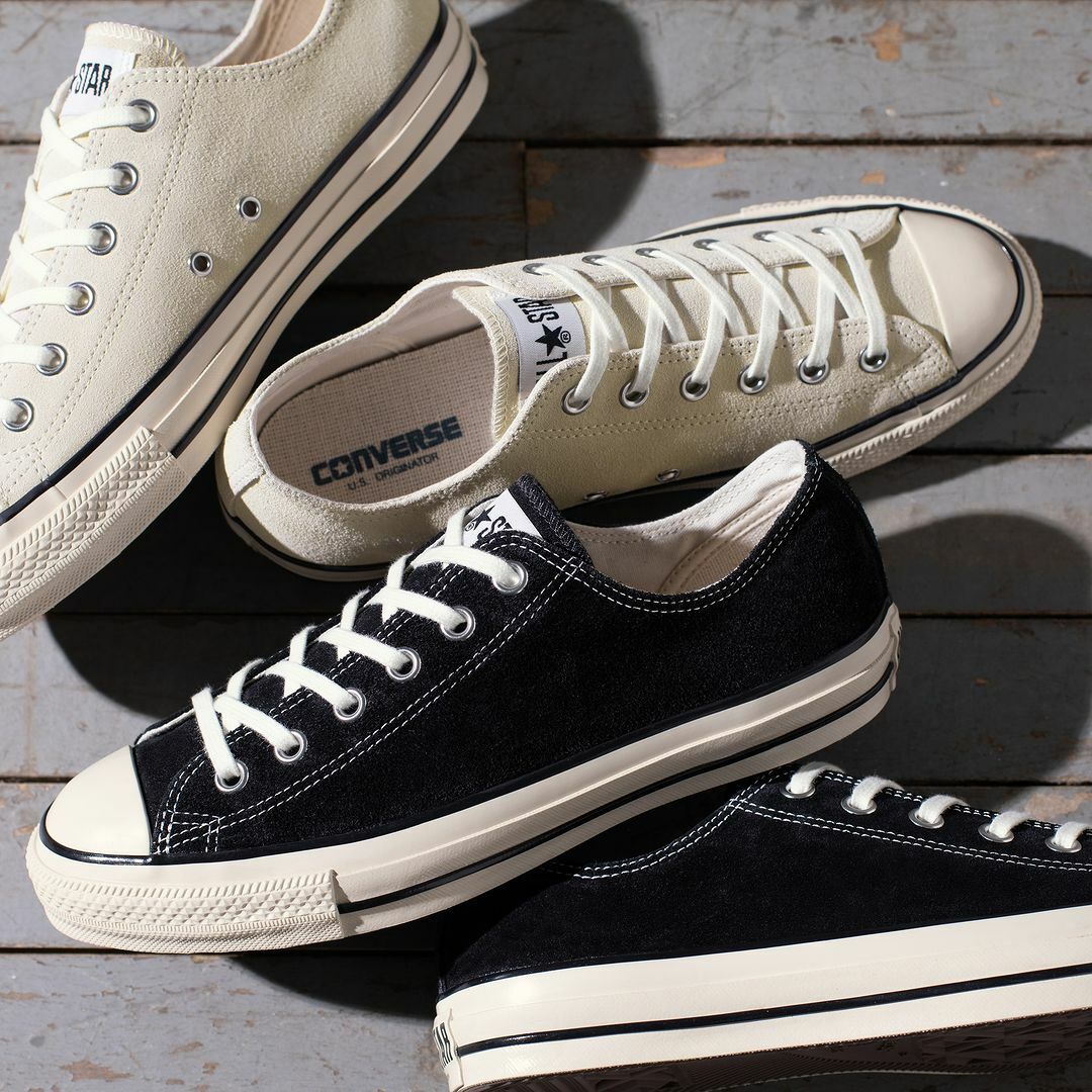 31309210 日本限定CONVERSE SUEDE ALL STAR US OX 麂皮低筒