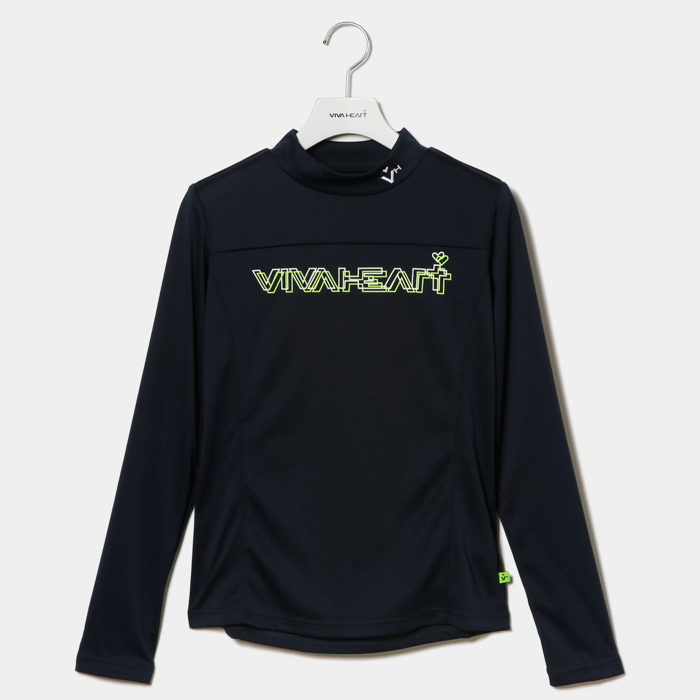 女士 配色小高領長袖