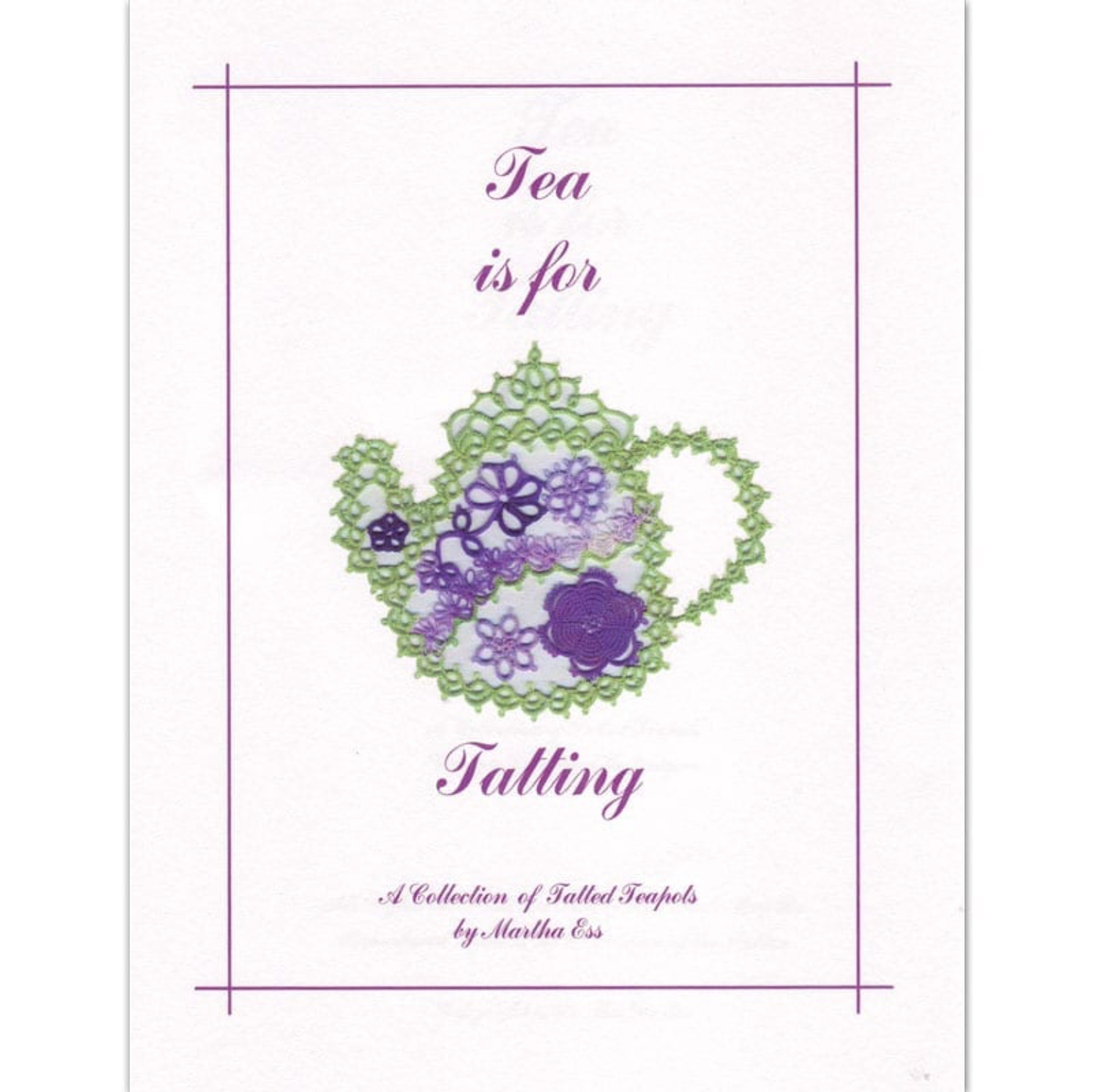 現貨 英文梭編書 Tea is for Tatting (Martha Ess)