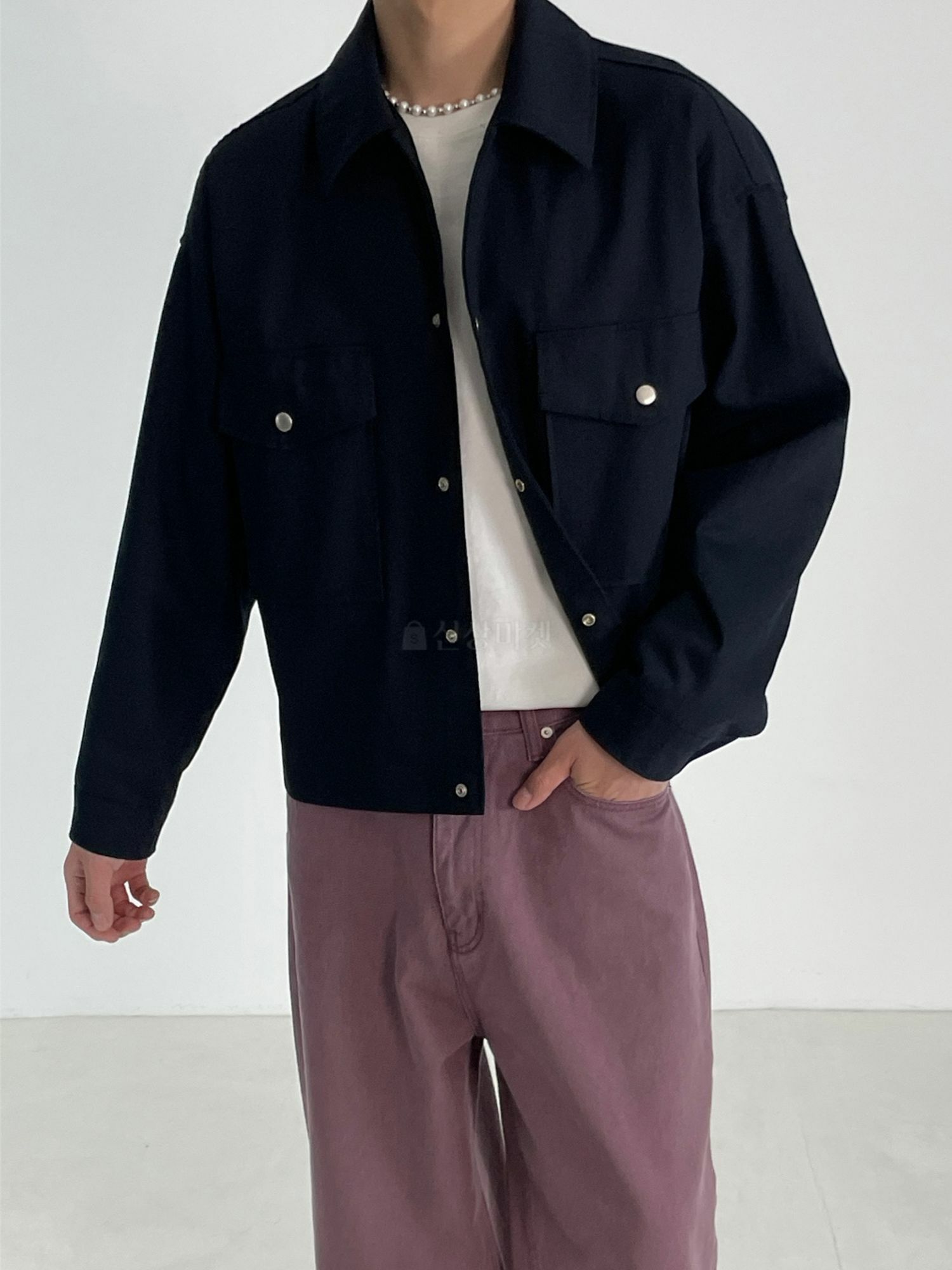 TOSS短款襯衫夾克