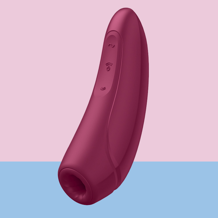 德國 Satisfyer Curvy 1+ APP遠端遙控 陰蒂震動吸吮器