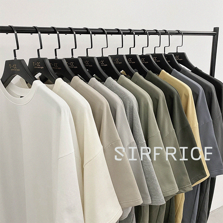 糖果色系 12色 高磅數短T 落肩五分袖