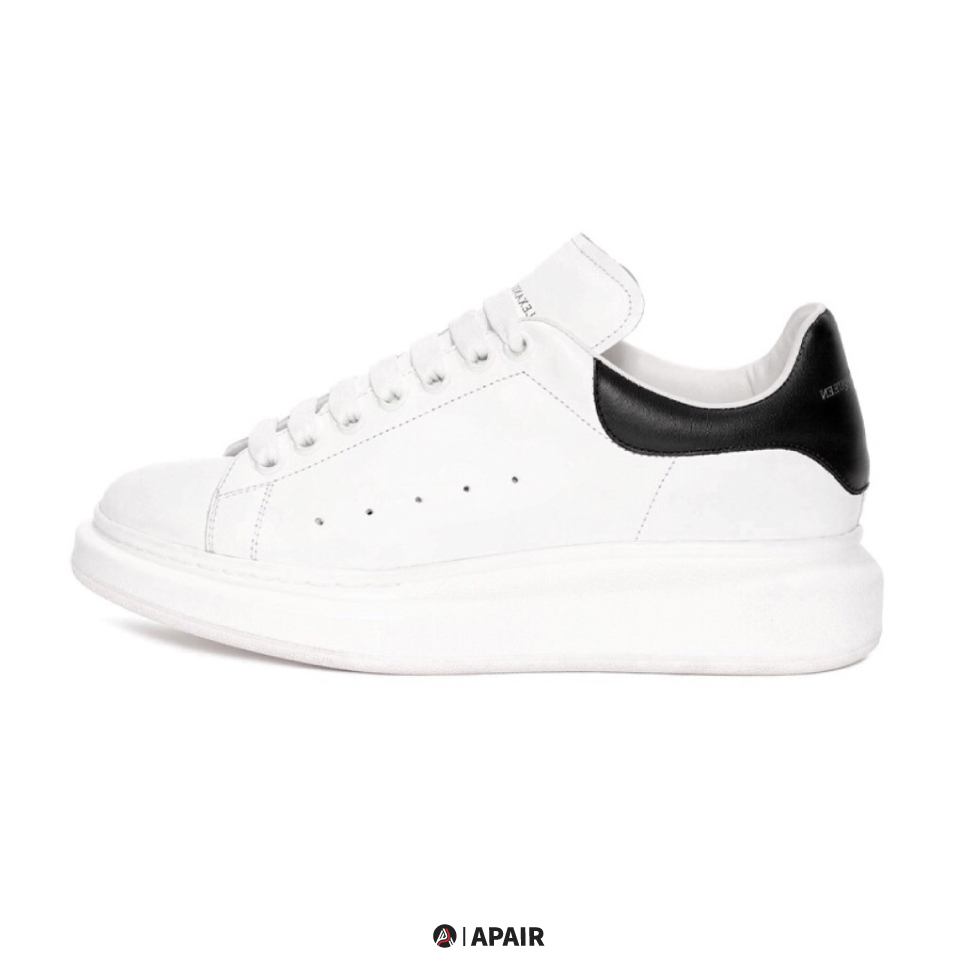 【APAIR】預購 Alexander McQueen Oversized "Ivory Black" 黑尾 小白鞋 553770WHGP79061