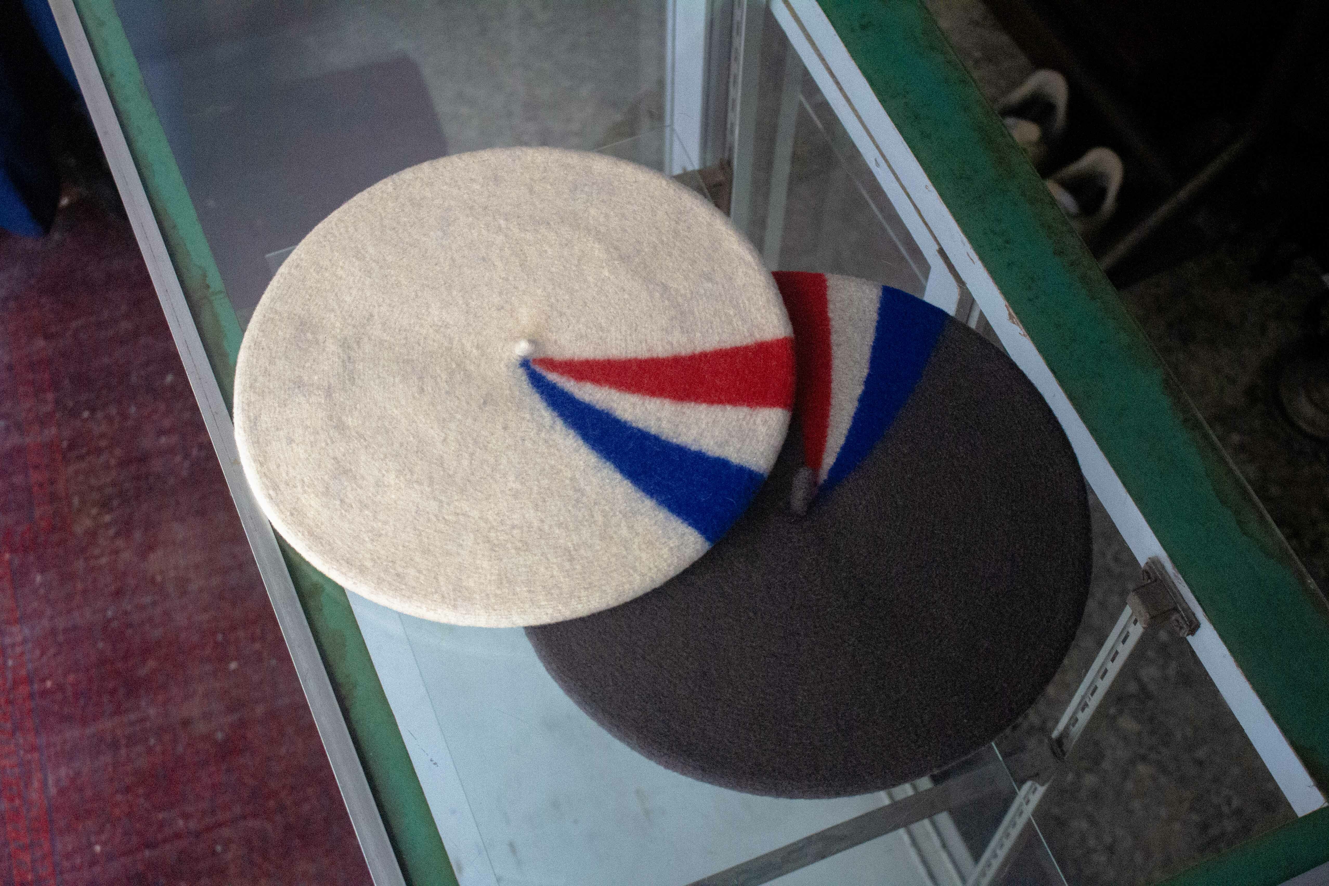 LE BERÉT FRANÇAIS PATRIOTS 法國製 國旗 拼色 螺旋 羊毛 貝雷帽