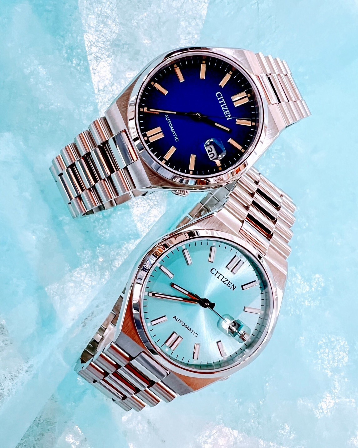 【CITIZEN】Mechanical NJ0151-88M (水藍) / NJ0151-88L (深藍) 40mm Modern Watch