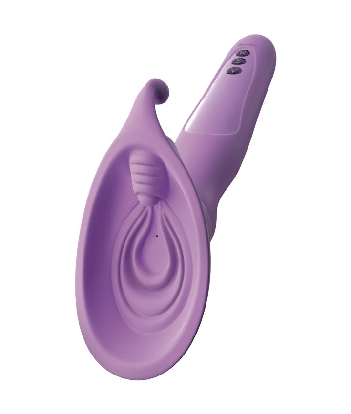 〔新穎設計〕Pipedream 吸盤式震動棒 - 紫色