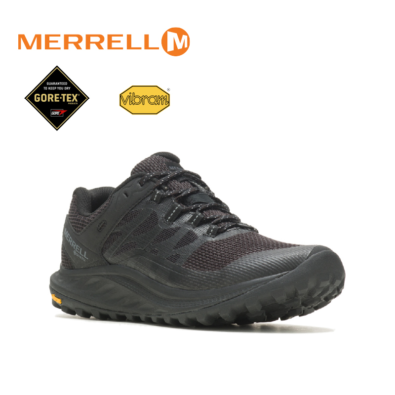 MERRELL 美國 NOVA 3 GORE-TEX 防水多功能健行鞋 男款 黑 防水透氣/戶外 33ML067583