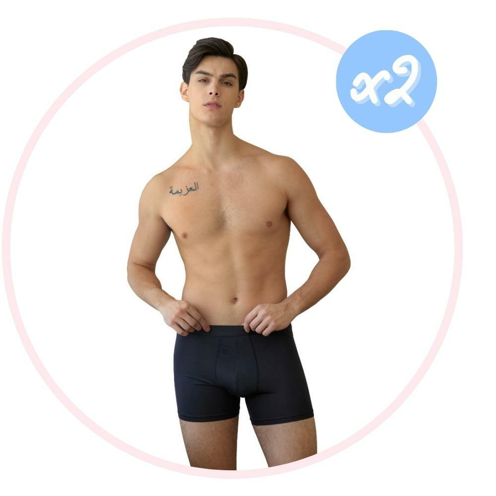 【京美新品上市】萊舒爾抑菌內褲男款2件組