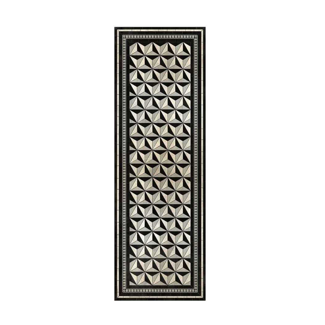 Beija Flor - 立體三角幾何地墊