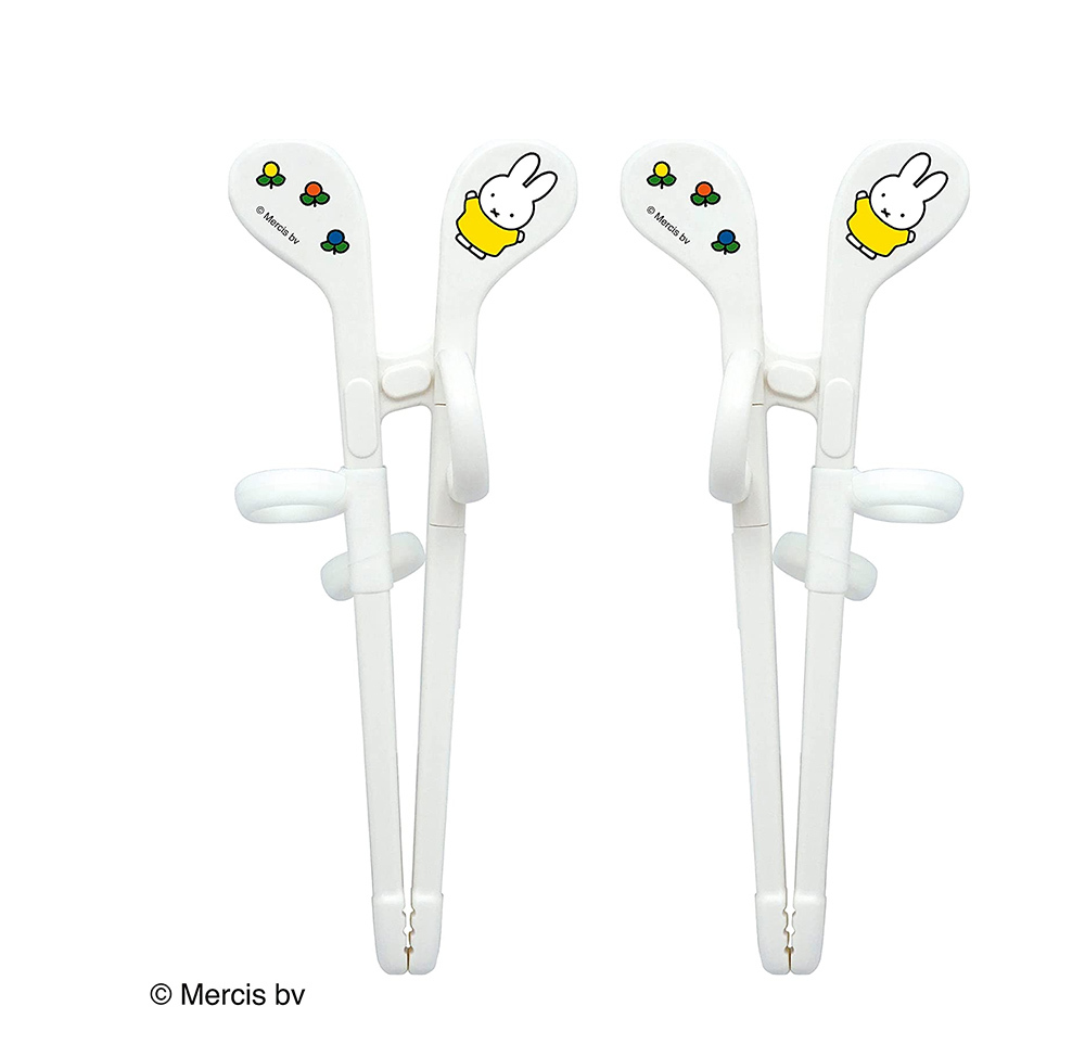 日本 Edison 幼兒學習餐具-學習筷(右手) -miffy 米菲兔 (右手)/(左手)【優惠限定】
