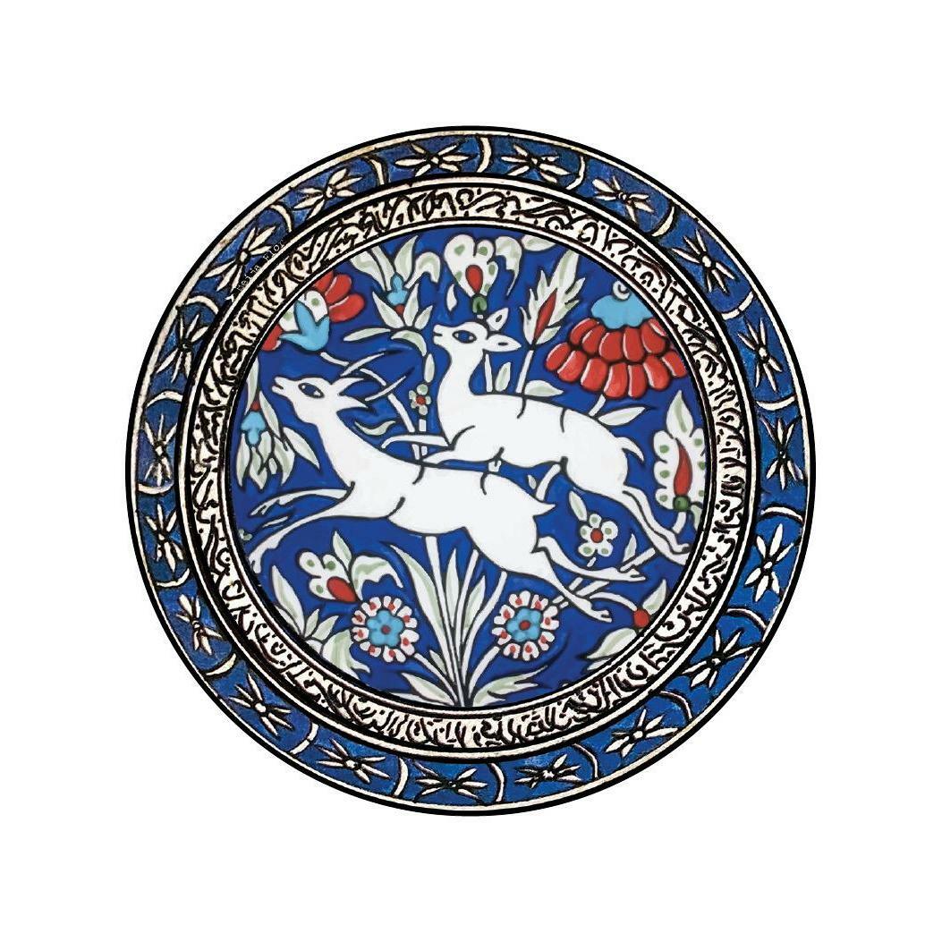 Beija Flor - 遊牧夥伴餐墊(圓)