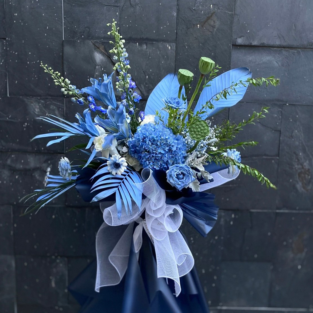 月光籃 韓式高架花籃