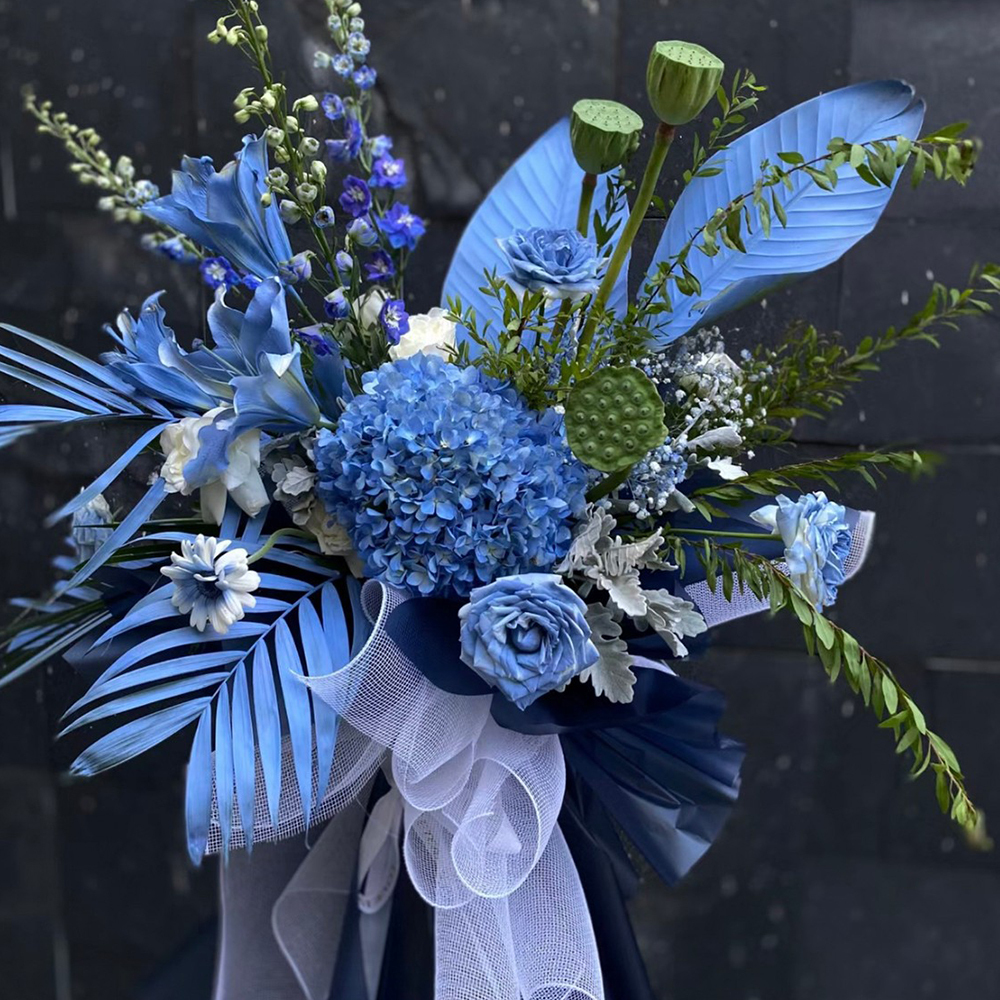 月光籃 韓式高架花籃