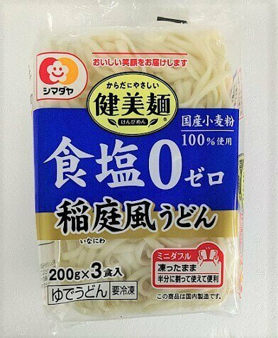 日本低鹽稻庭烏冬 600g (3個入)