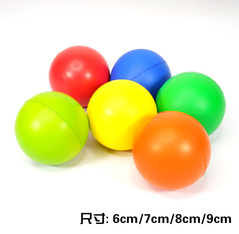 光面握力減壓球 送單色LOGO W6121