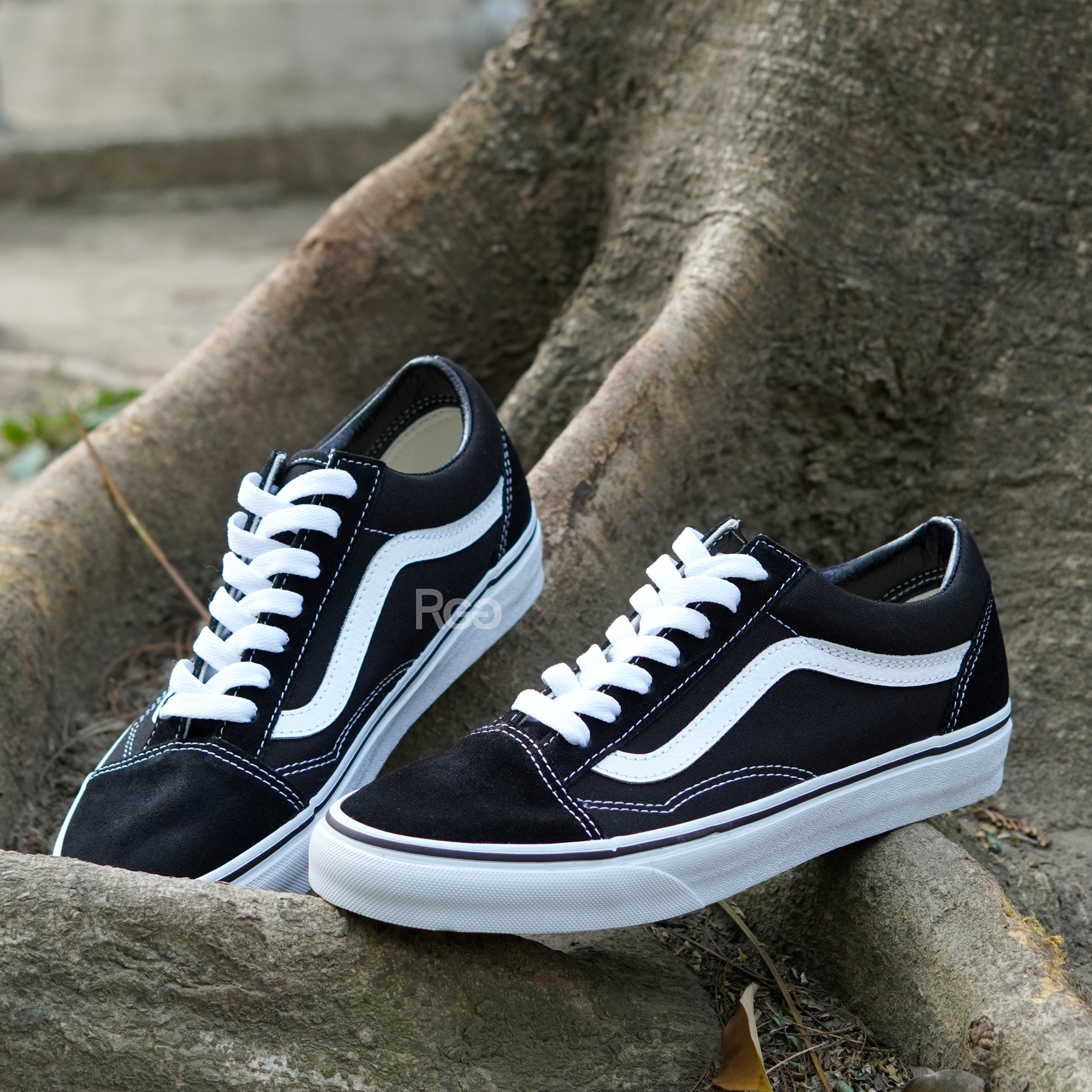 Vans Old Skool 基本款 黑白 滑板鞋