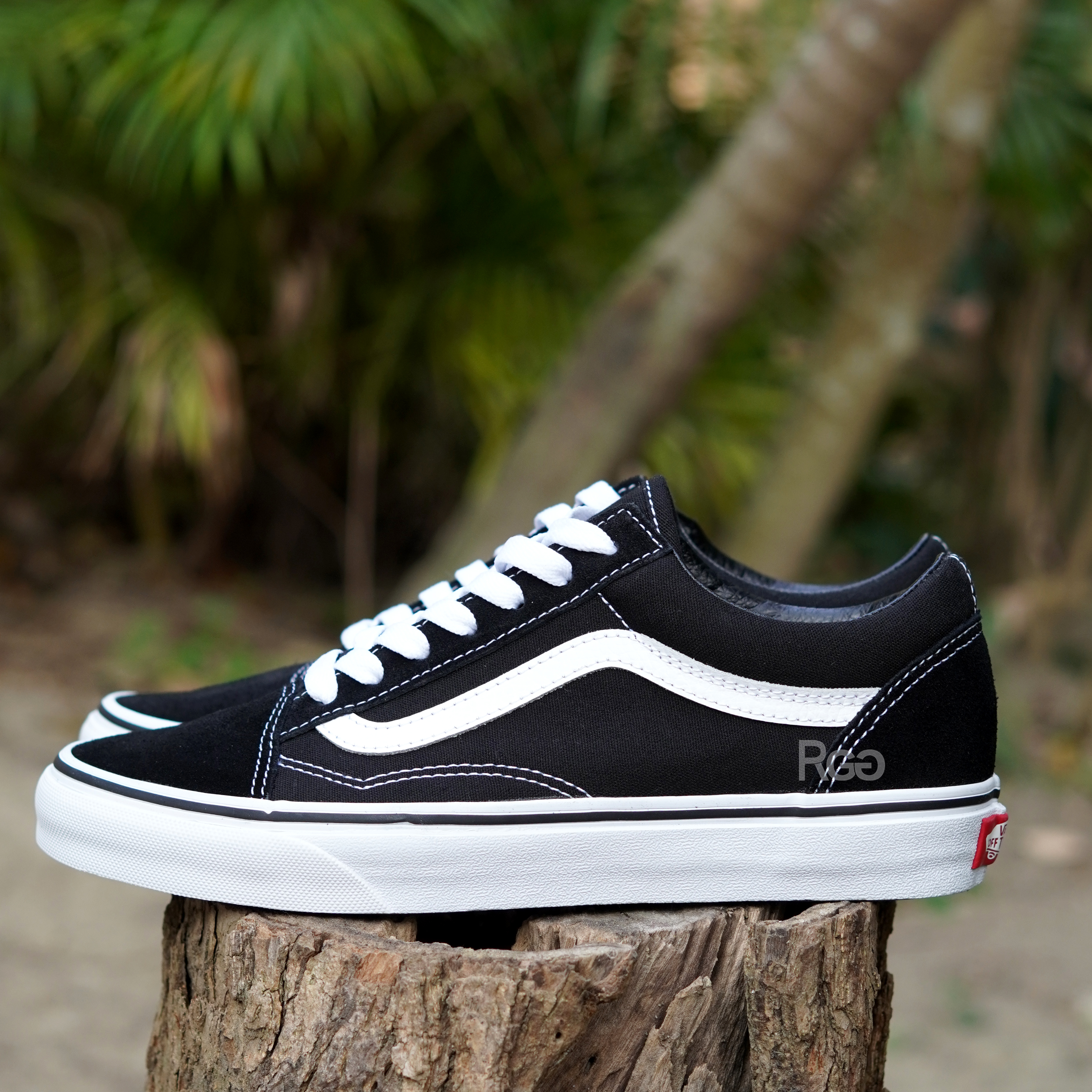 Vans Old Skool 基本款 黑白 滑板鞋