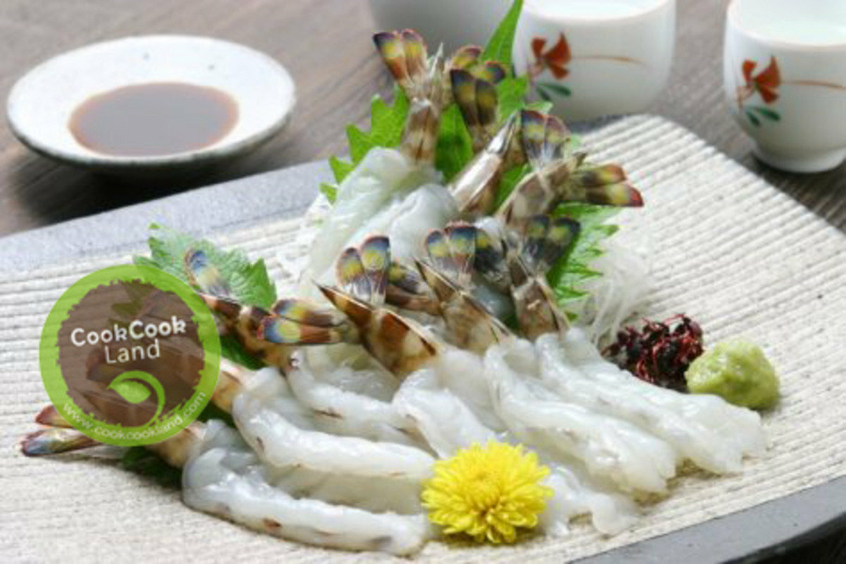 越南玻璃虎蝦刺身 (20隻) 160g