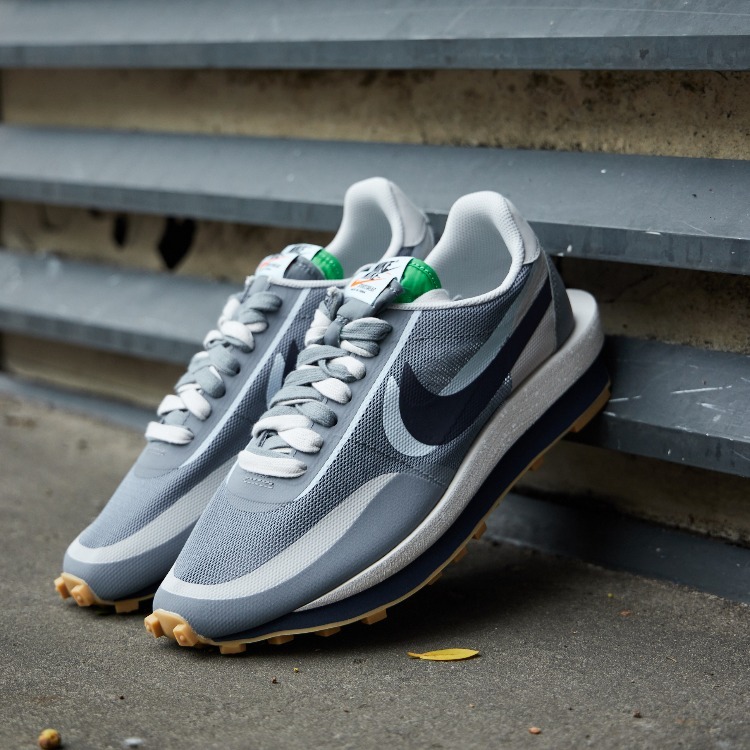 【Focus store】現貨秒發 sacai x Clot x LDWaffle 'Kiss Of Death 2' 灰藍 DH3114-001