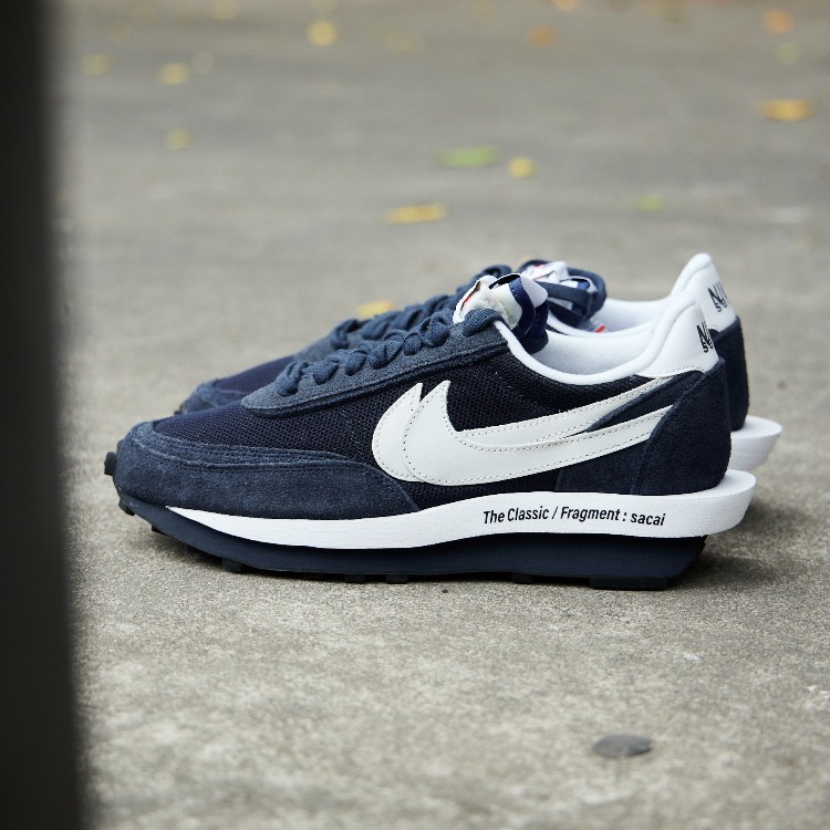【Focus Store】部分現貨 Fragment Design x sacai x LDV Waffle 'Blackened Blue' DH2684-400