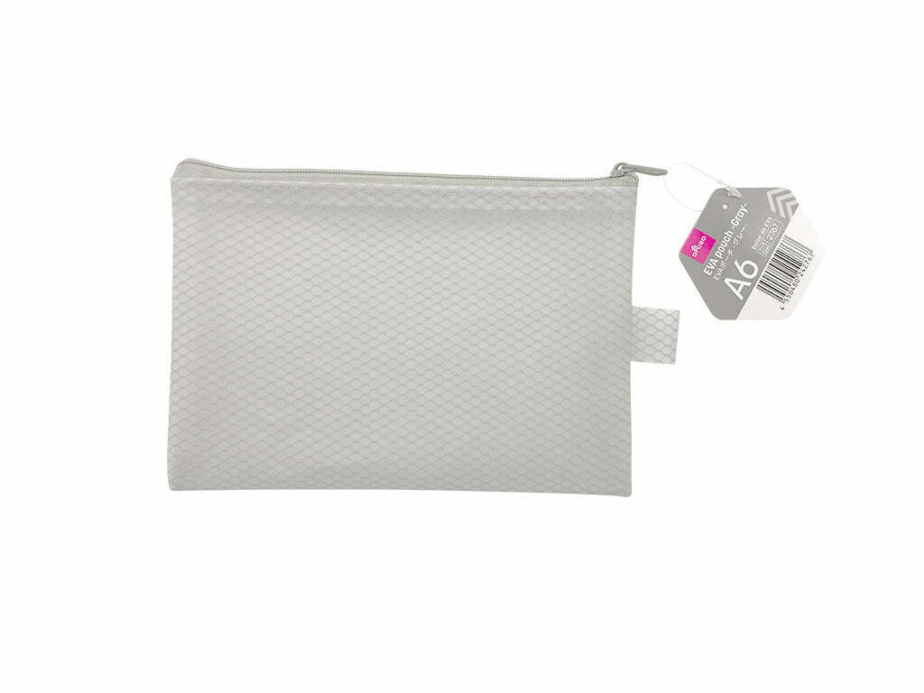 A6 EVA收納袋/灰 18.5x13x0.4cm