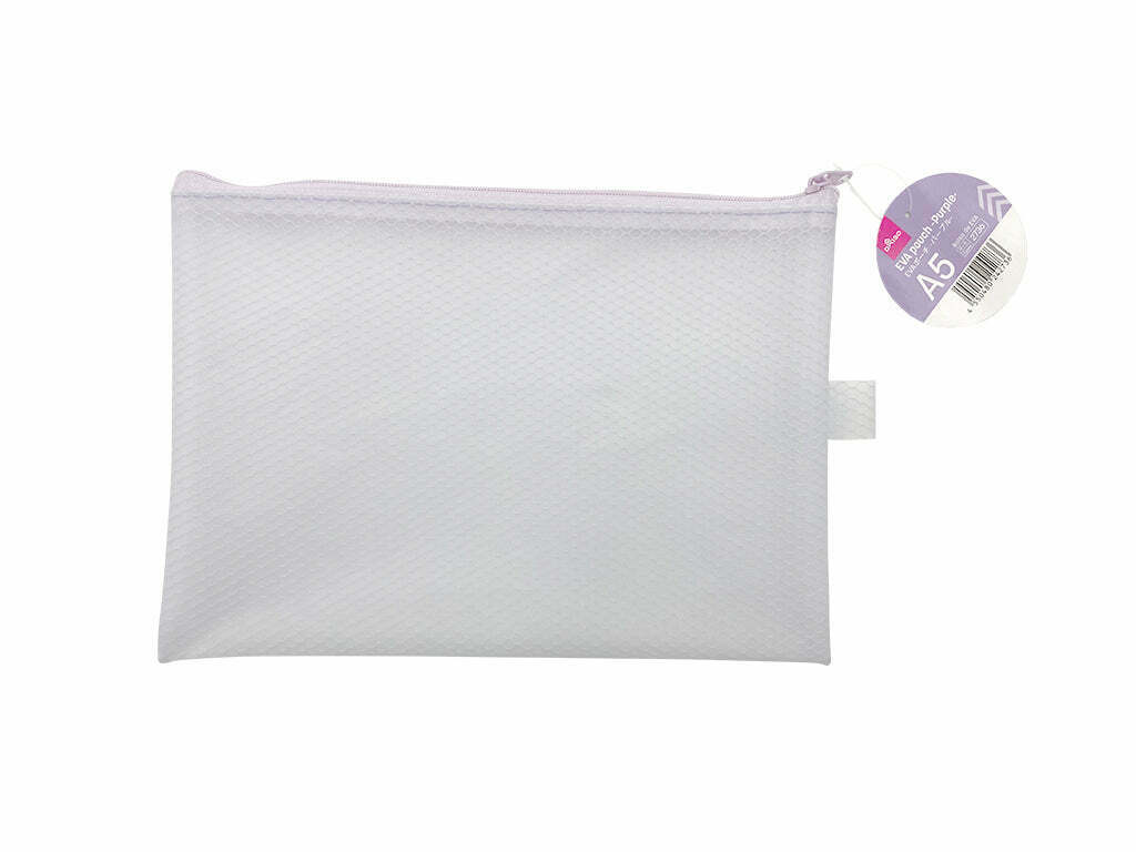 A5 EVA收納袋/紫 24.5x18x0.4cm