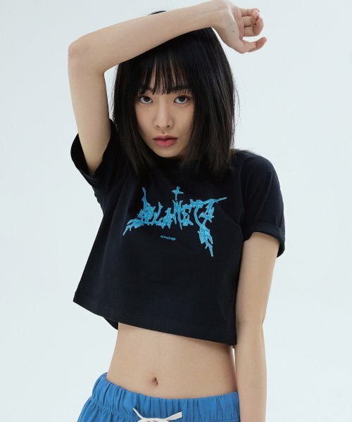 VENHIT - NOIZE CROP TEE 2 COLORS