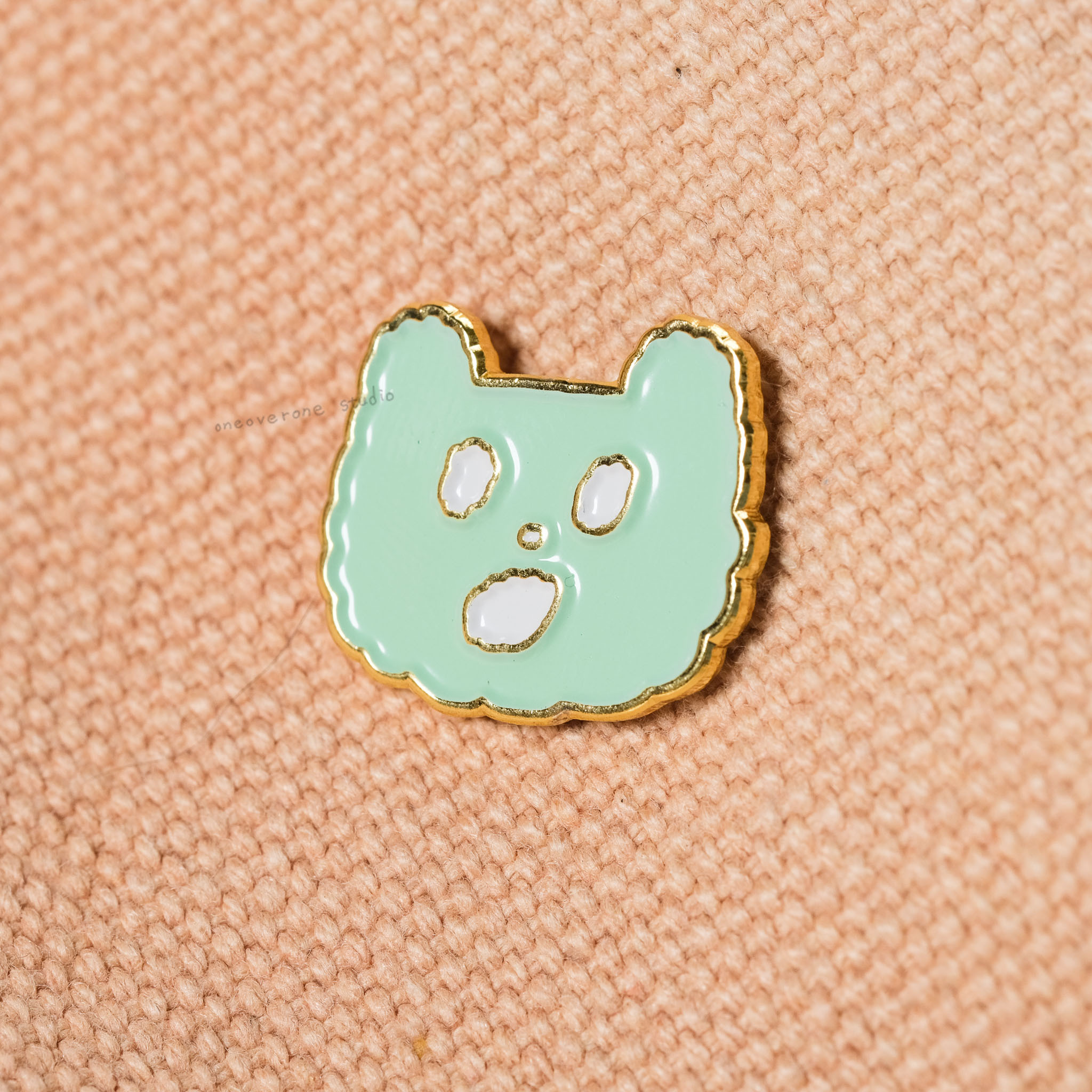 金屬徽章別針 / AIUEO / JAPAN