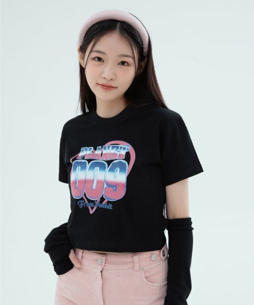 VENHIT - RETRO 009 CROP TEE 5 COLORS