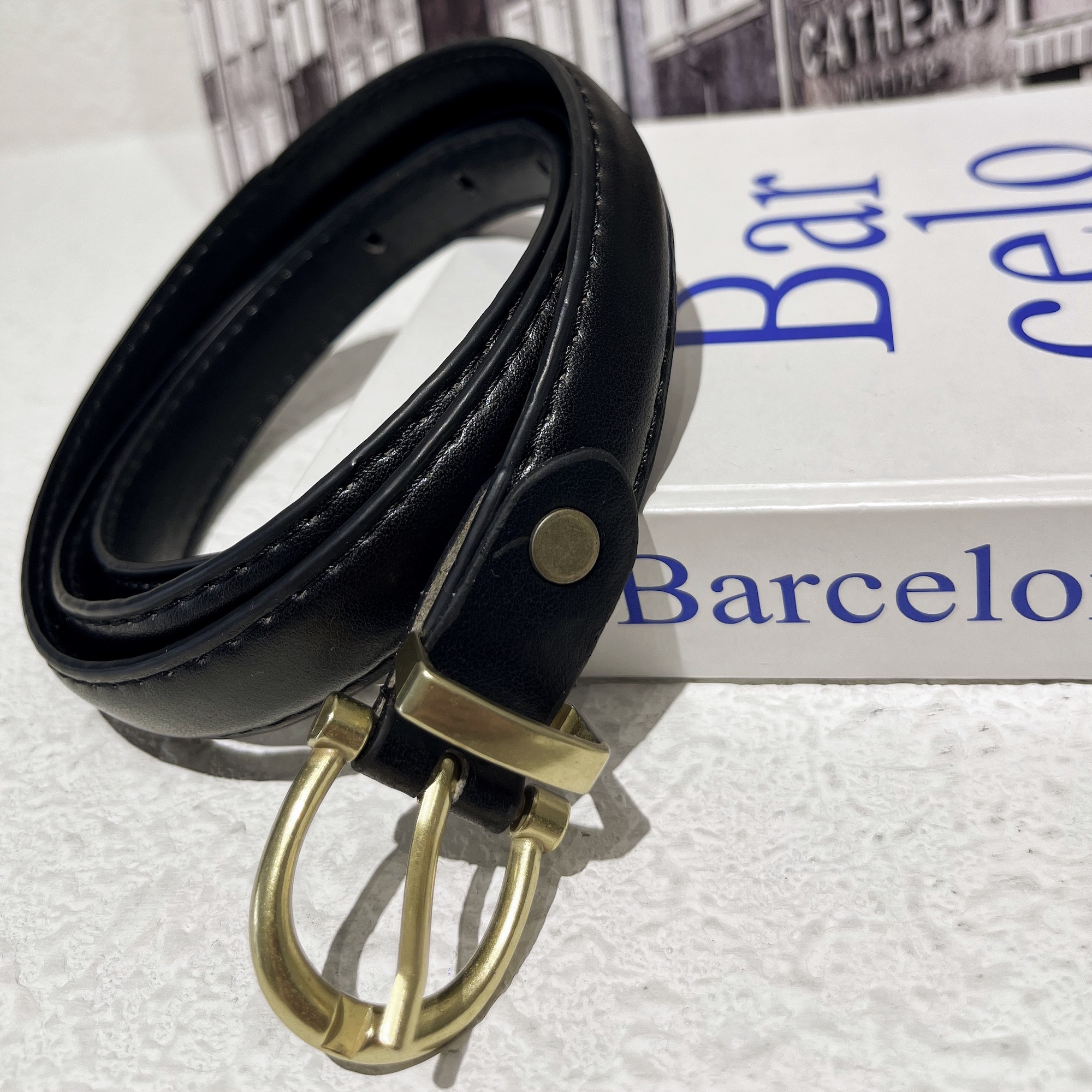 |現貨|XXS.XS可繫 多孔全尺碼友善簡約風皮帶