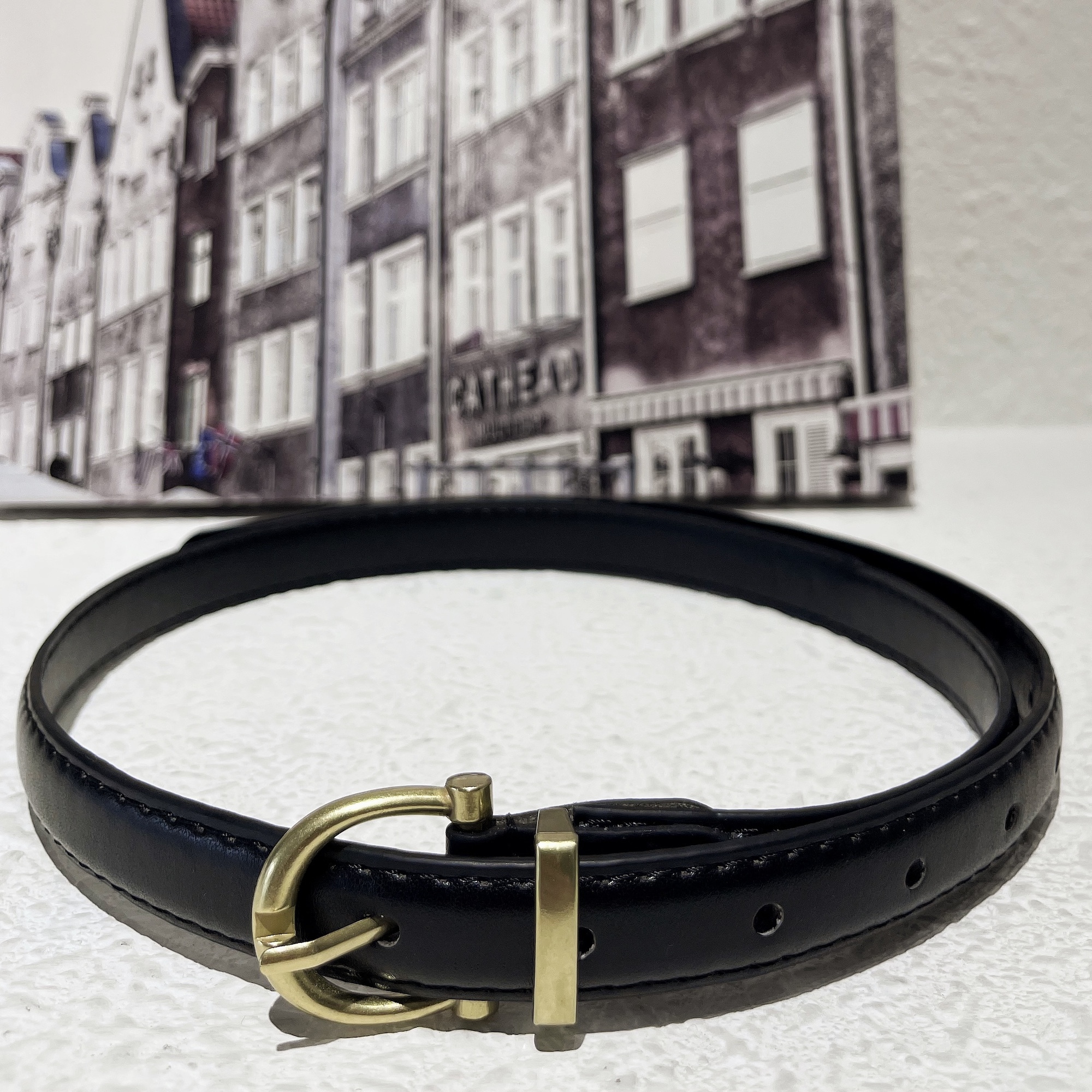 |現貨|XXS.XS可繫 多孔全尺碼友善簡約風皮帶