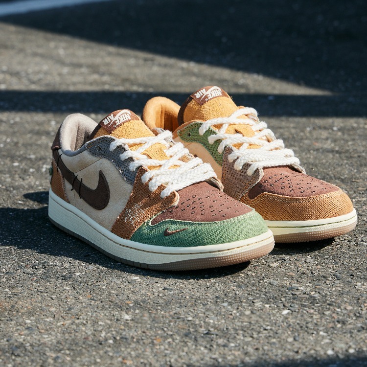 【Focus Store】現貨秒發 Zion Williamson x Air Jordan 1 Retro Low OG 'Voodoo' DZ7292-200