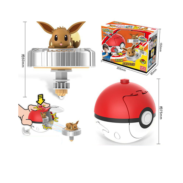 《 Pokemon 》寶可夢魔幻陀螺 伊布