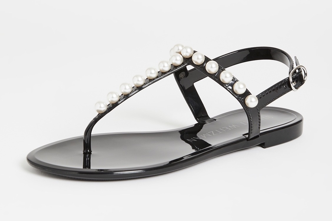 Stuart Weitzman Goodie Jelly Black