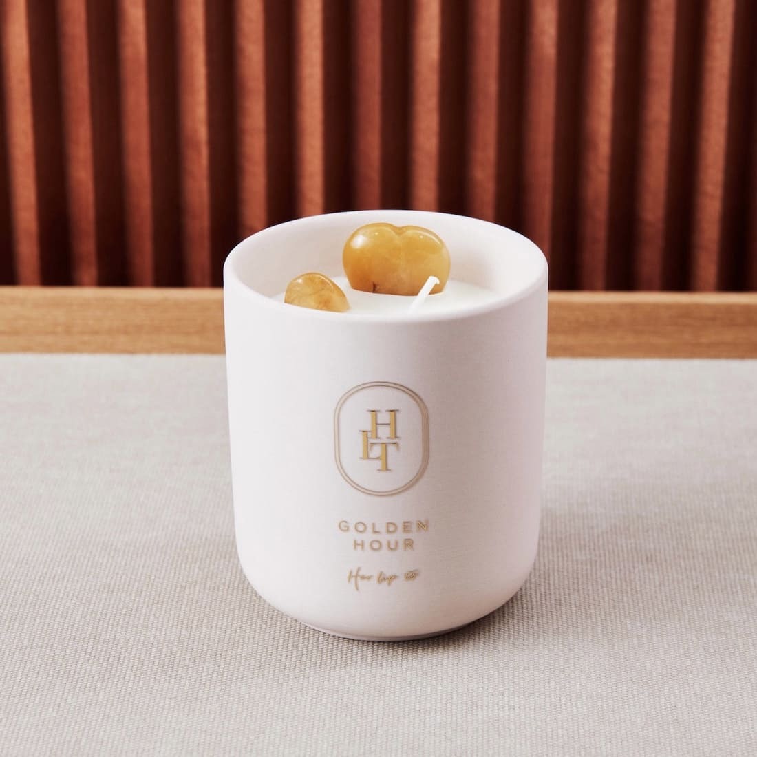小嶋陽菜 HER LIP TO Self Love Crystal Candle - Golden Hour 280g