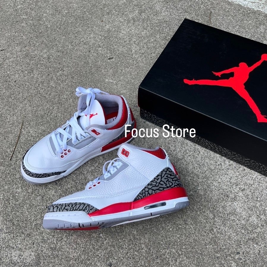 Air Jordan 3 Retro 'Fire Red' 2022 DN3707-160【部分現貨】