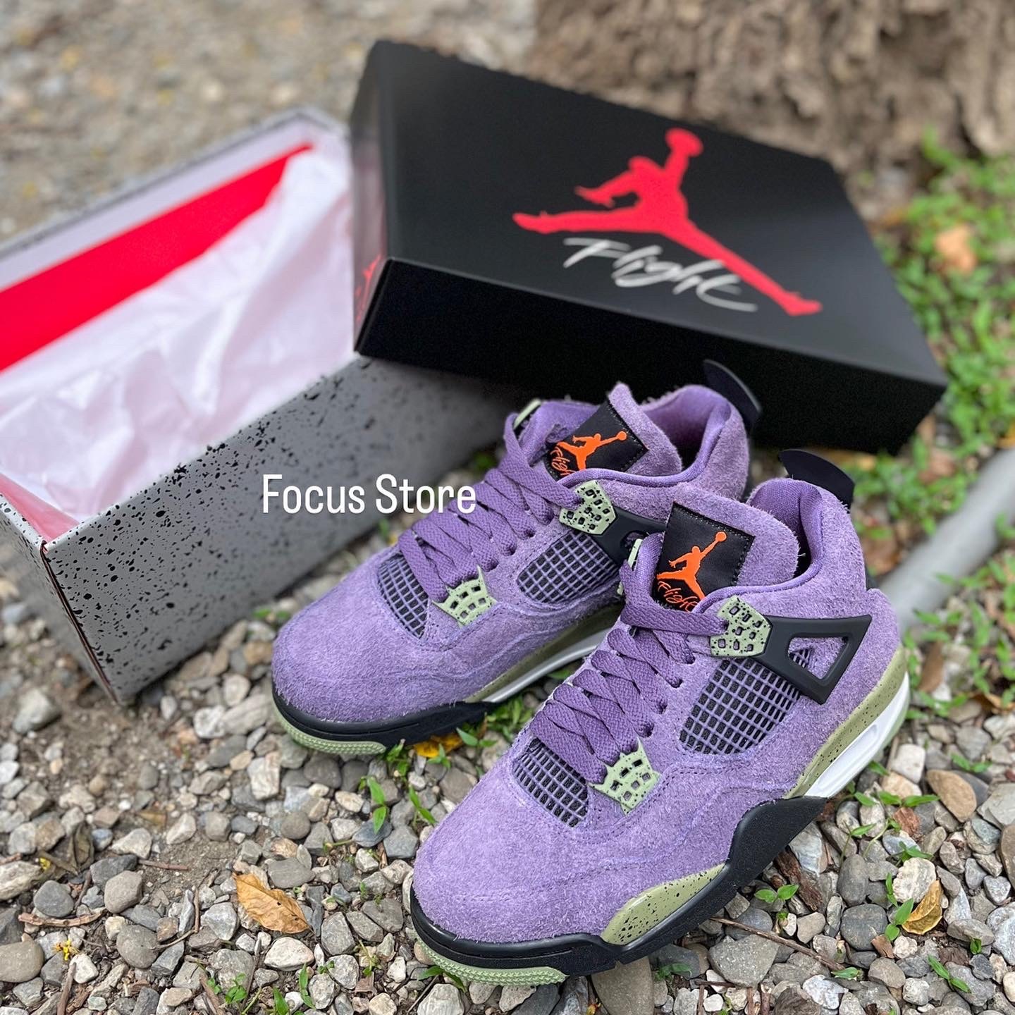 Wmns Air Jordan 4 Retro 'Canyon Purple' AQ9129-500【現貨商品】