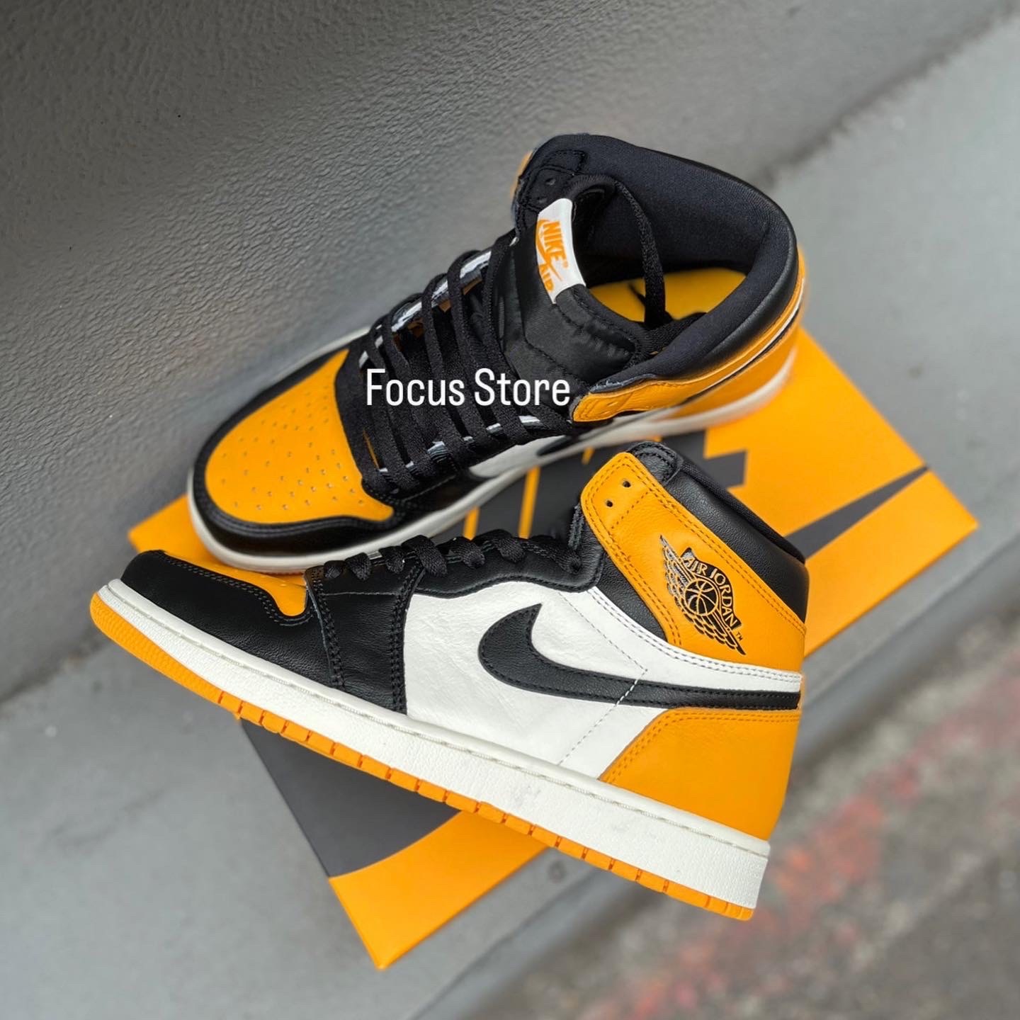 【Focus Store】預購 Air Jordan 1 Retro High OG 'Yellow Toe' 555088-711