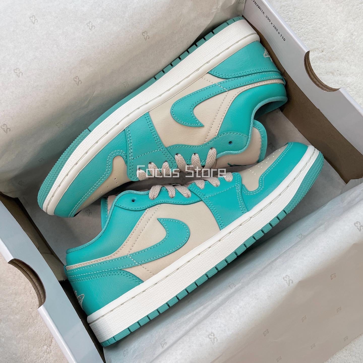 Wmns Air Jordan 1 Low 'New Emerald' 蒂芬妮綠 DC0774-132【現貨商品】