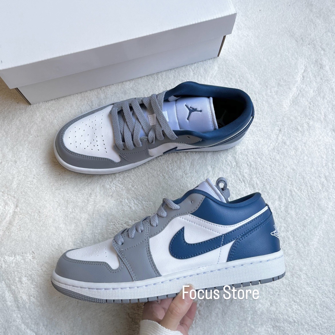 Wmns Air Jordan 1 Low 'French Blue' DC0774-042 【預購商品】